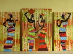 3 Триптих африканські красуні - Юрій та Люба Шевченки